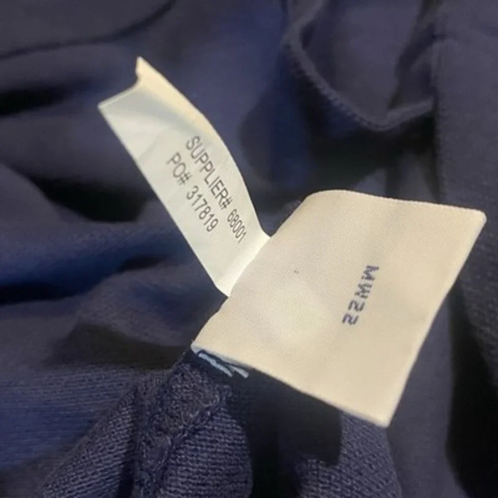 NWT Polo Ralph Lauren Mens‎ Navy Pullover Sweatshirt M Preppy Vintage Collared